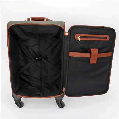 Canvas And Microfiber Carry On Luggage