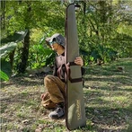 Tourbon lov puška pištolj slučaja skladištenje vreća s podesivim remenom za rame Green